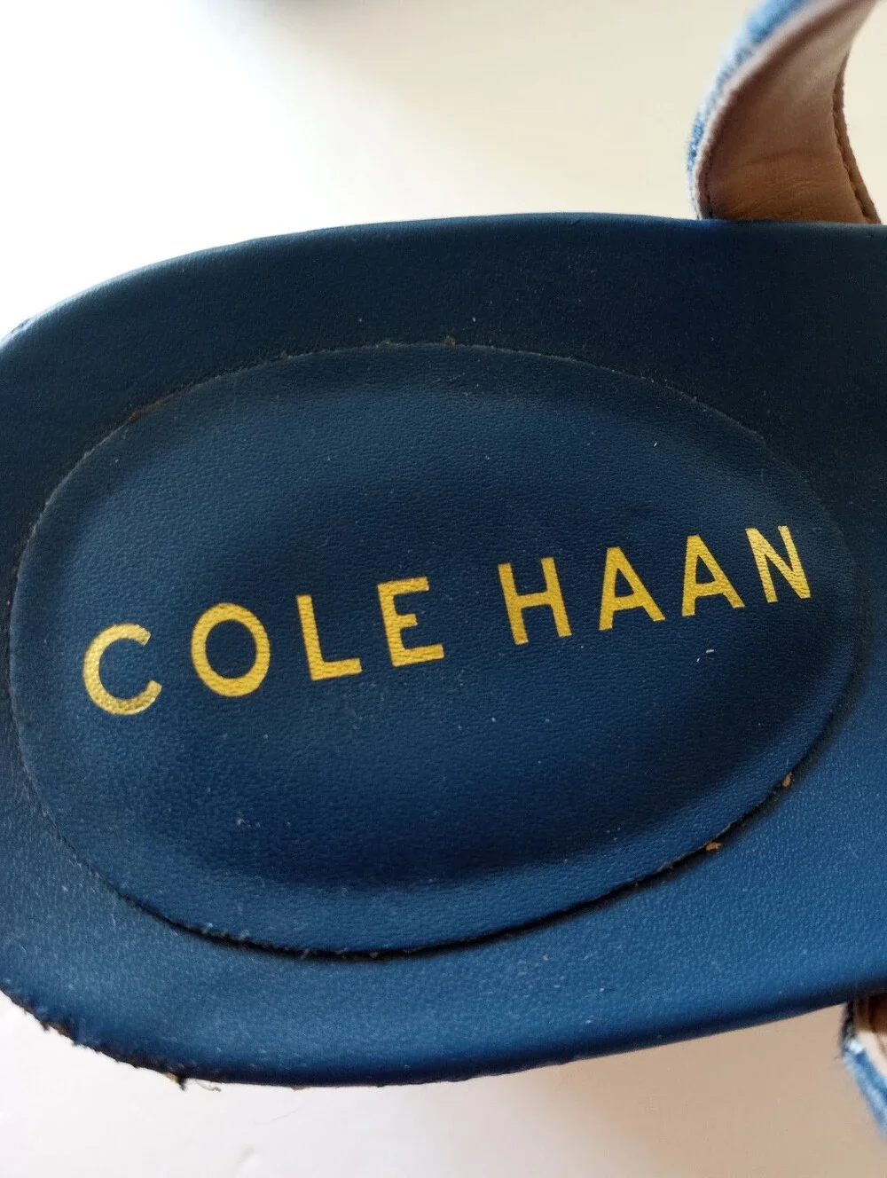 COLE HAAN Cloudfeel Espadrille Wedge Sandals | 6B